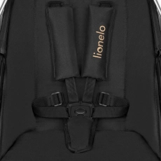 Дитячий візочок 2 в 1 Lionelo Amber BLACK ONYX